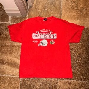 Men’s Size XL Red Ohio State Buckeyes Rose Bowl Champions Short Sleeve T-Shirt